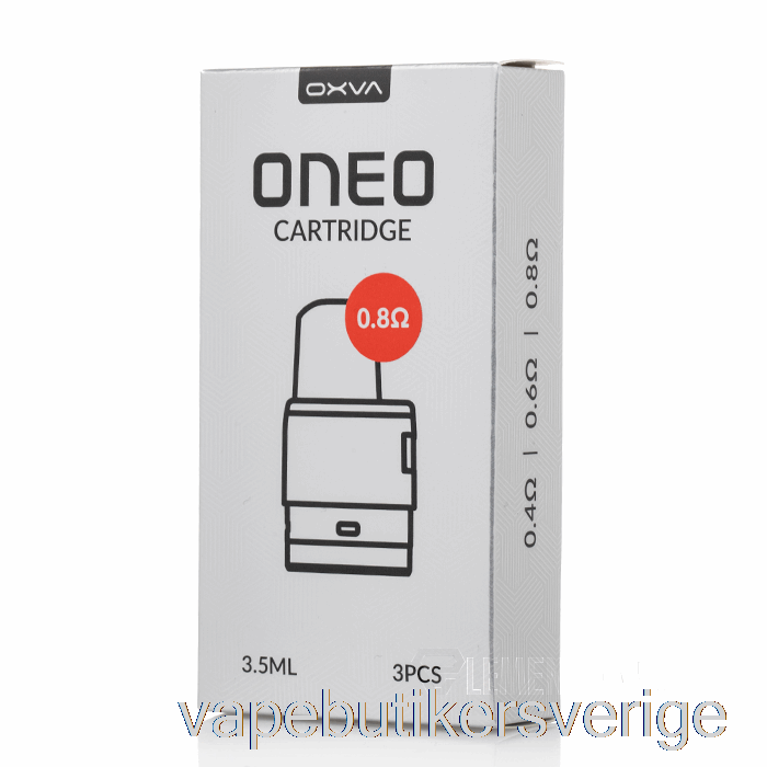 Vape Sverige Oxva Oneo Ersättnings-pods 0,8ohm Oneo-pods
